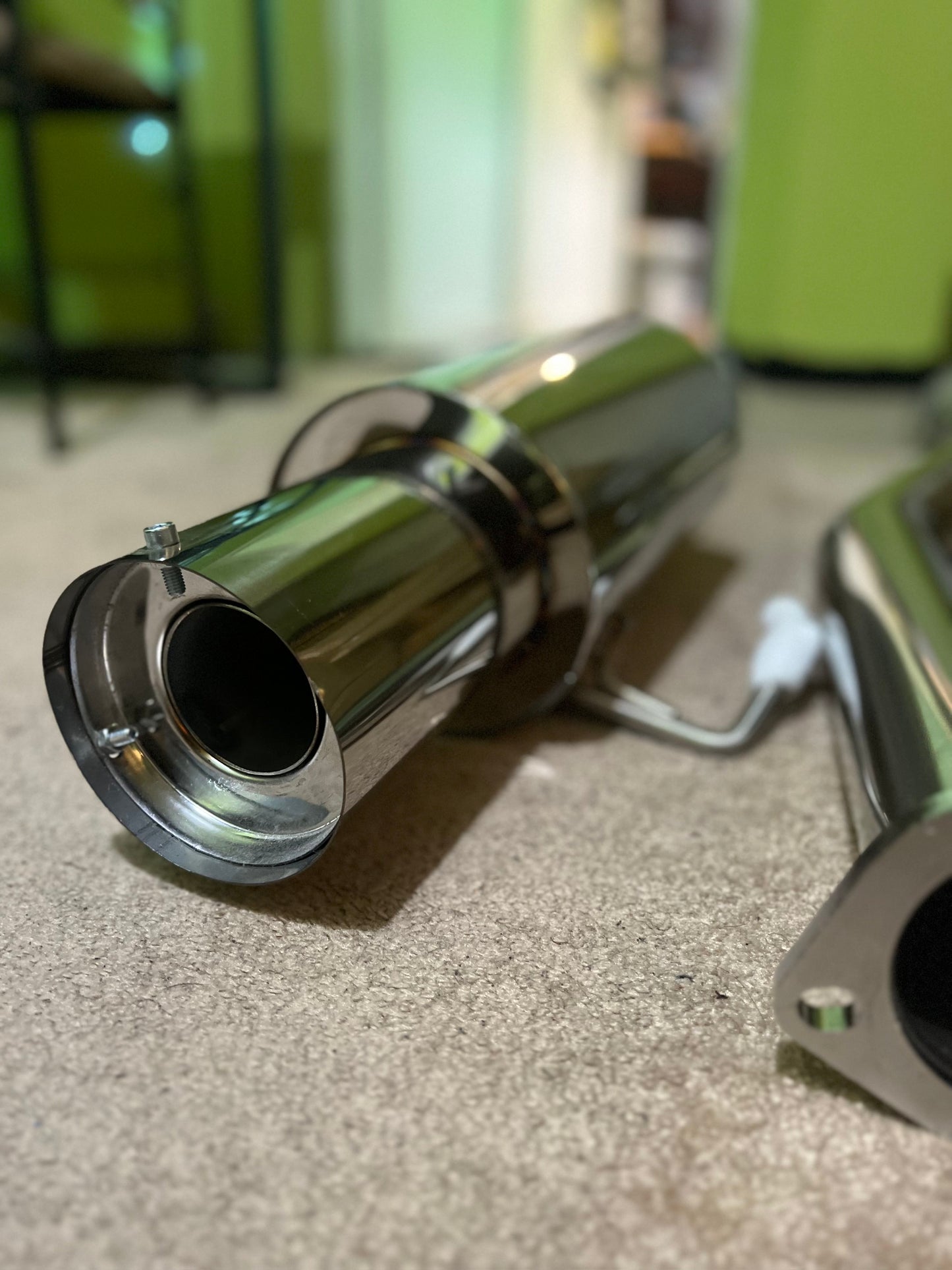 350Z/G35 Stainless Steel Catback Exhaust Single Exit 4.5" Tips