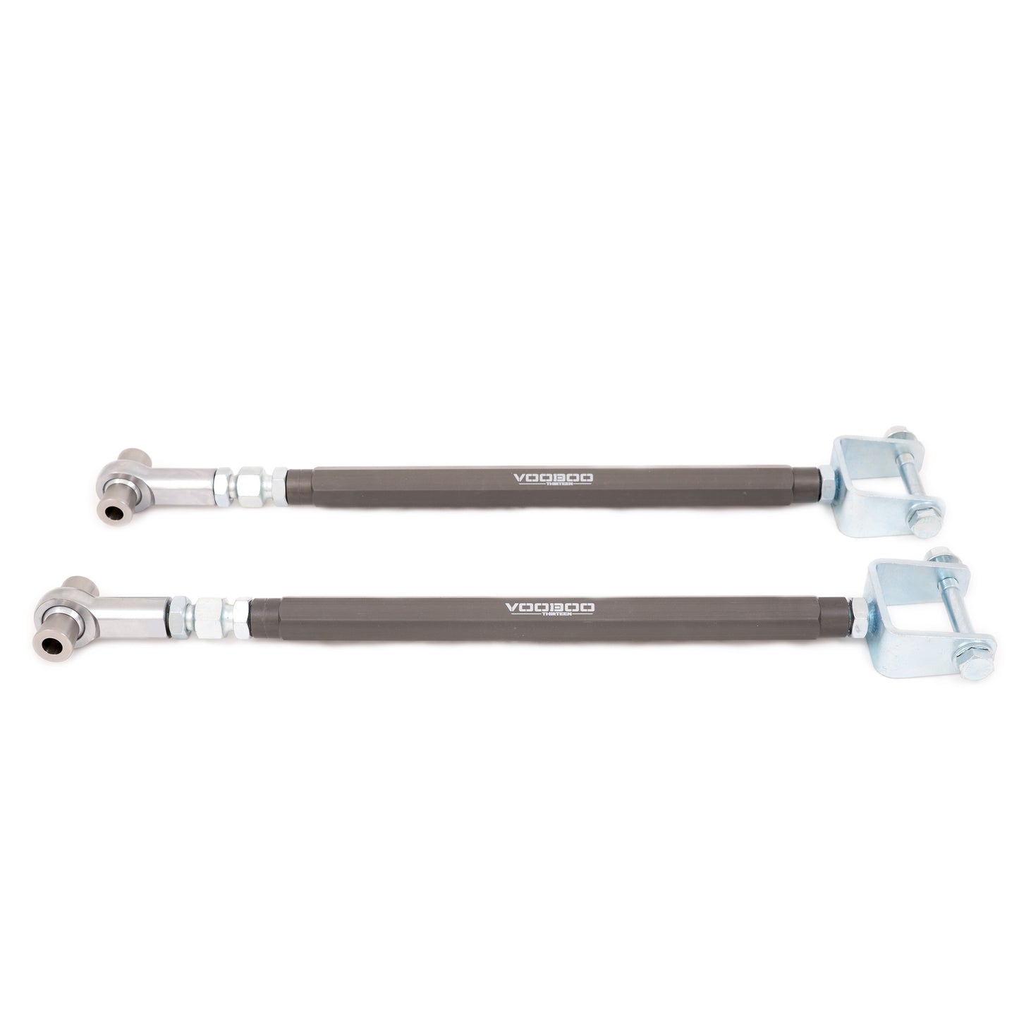 BMW E36/E46 Voodoo13 Rear Camber Arm Anodized Hard Clear