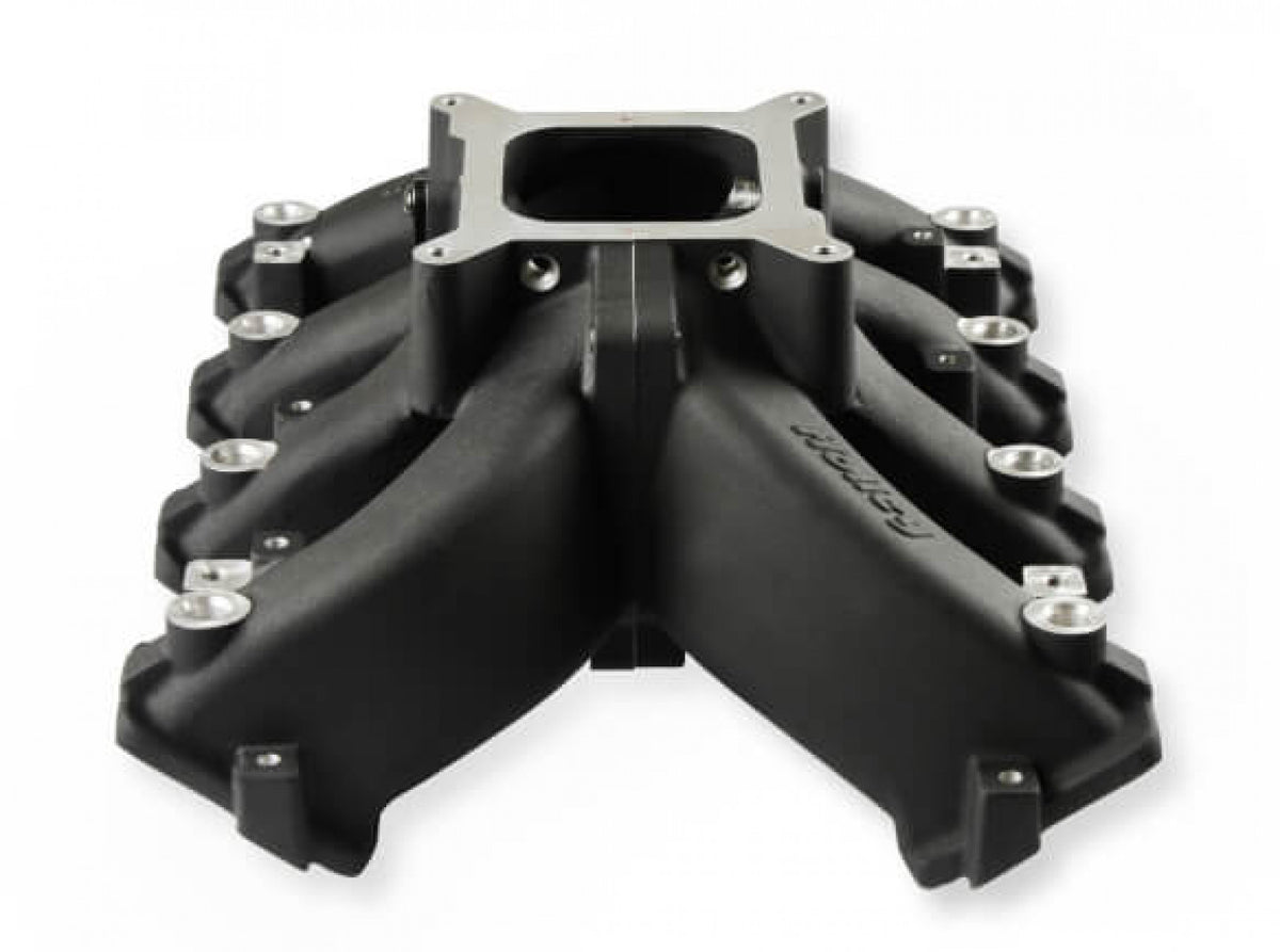 Frontenac Racing Intake Holley Single Plane EFI Split-Design Race Intake Manifold- GM LS3/L92 ...