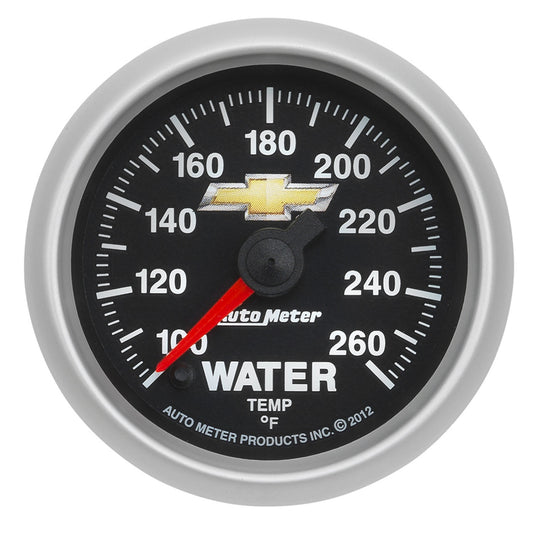 Autometer 2-1/16 in. WATER TEMP, 100-260 Fahrenheit, DIGITAL STEPPER MOTOR, GM COPO CAMARO