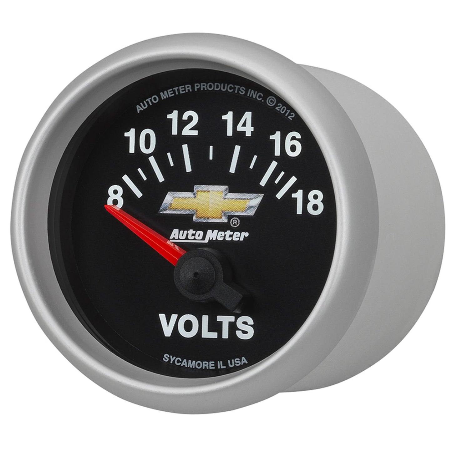 Autometer 2-1/16 in. VOLTMETER, 18V, ELECTRIC, GM COPO CAMARO