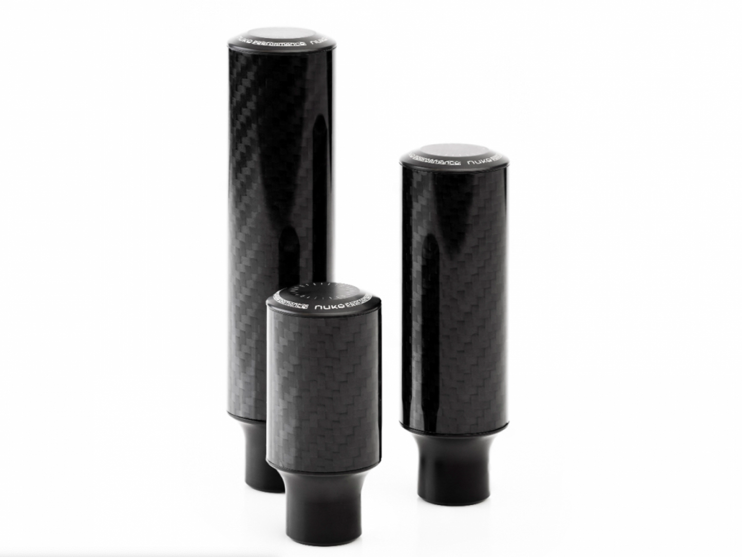 Nuke Performance Cavernous Carbon Fiber Shift Knob - Gloss Finish, 115mm