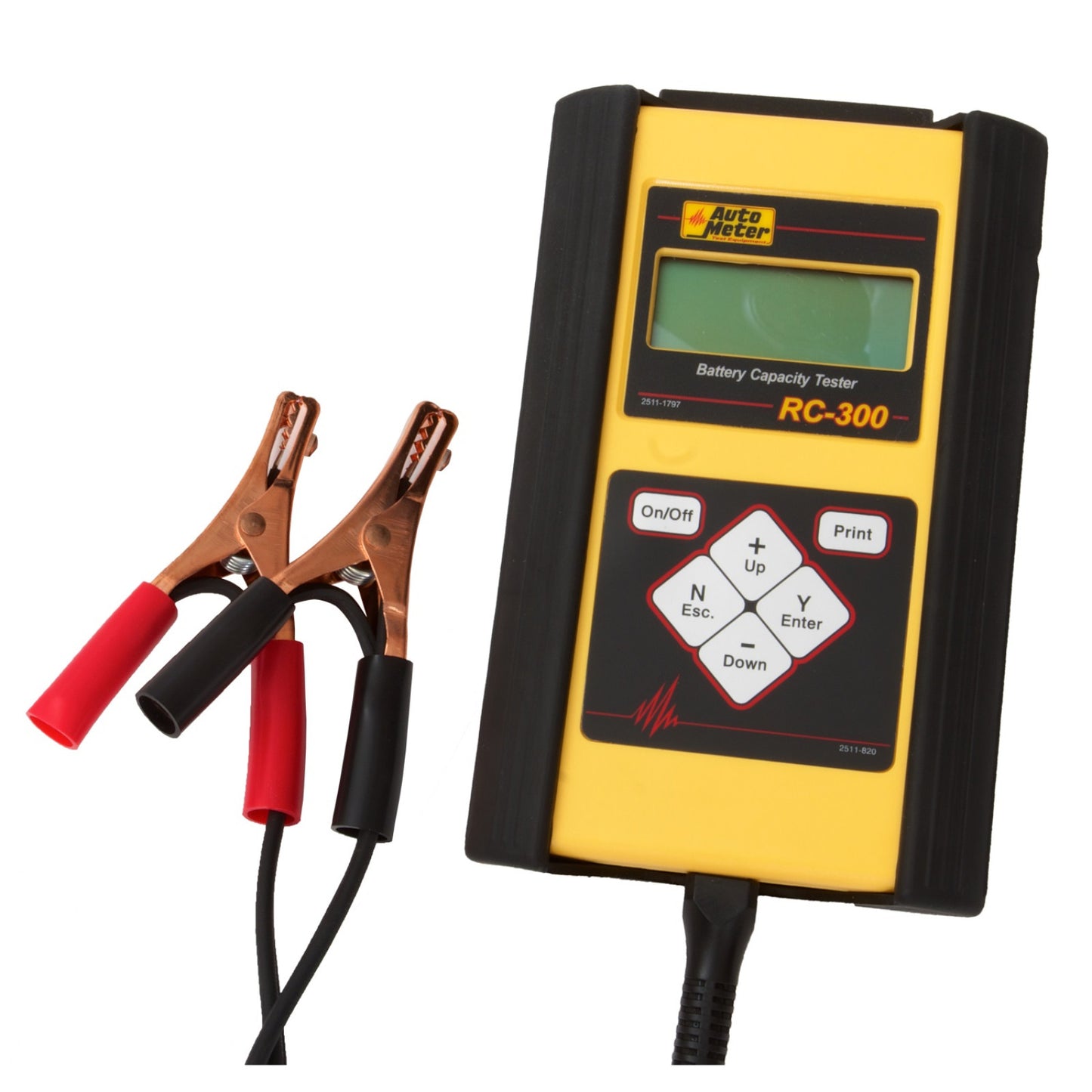 AutoMeter RC-300 4-50AH BATTERY CAPACITY TESTER, HANDHELD