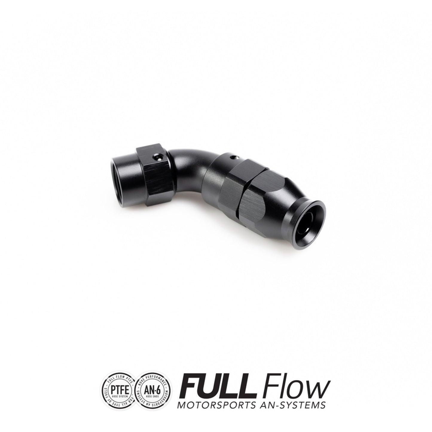 Nuke Performance Full Flow PTFE Hose End Fitting 60 Degree AN-8