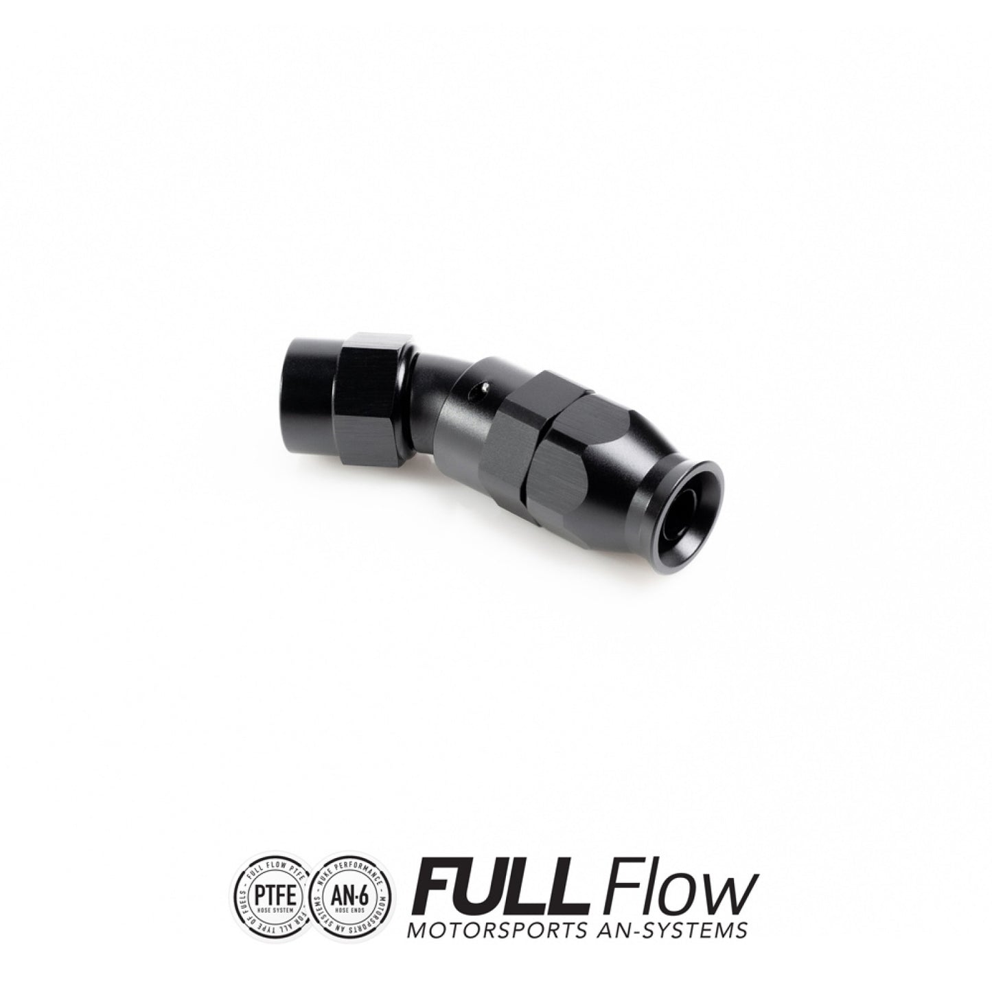 Nuke Performance Full Flow PTFE Hose End Fitting 30 Degree AN-6