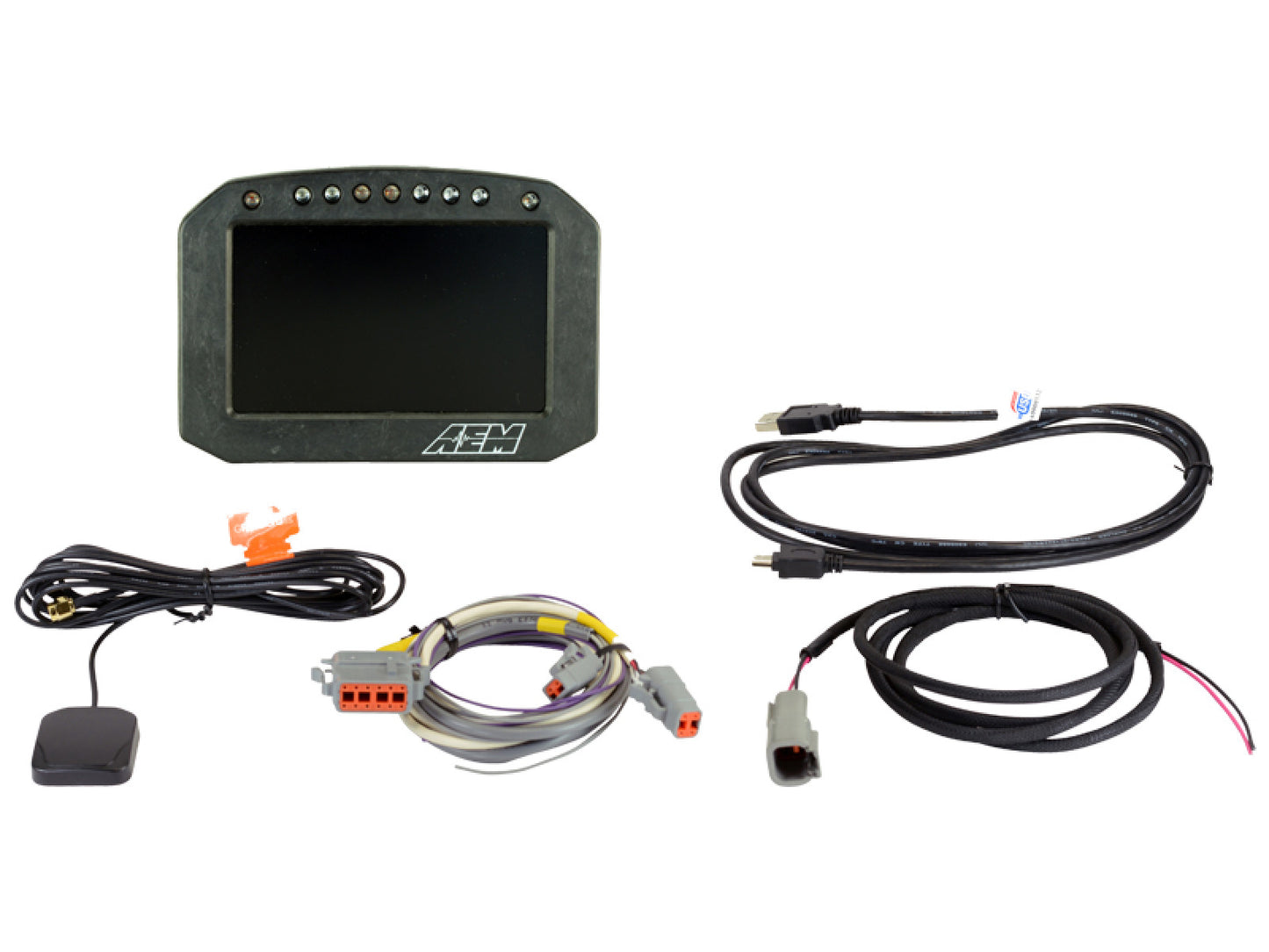 AEM CD-5 Carbon Flat Panel Digital Racing Dash Display - Logging / GPS Enabled