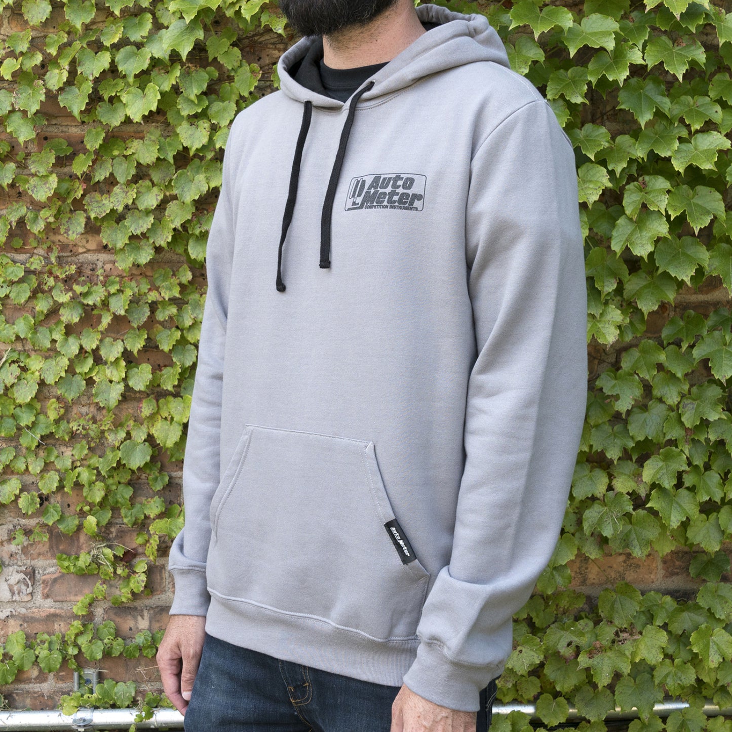 AutoMeter 0449XL PULLOVER HOODIE, ADULT XLARGE, GRAY, 'COMPETITION'