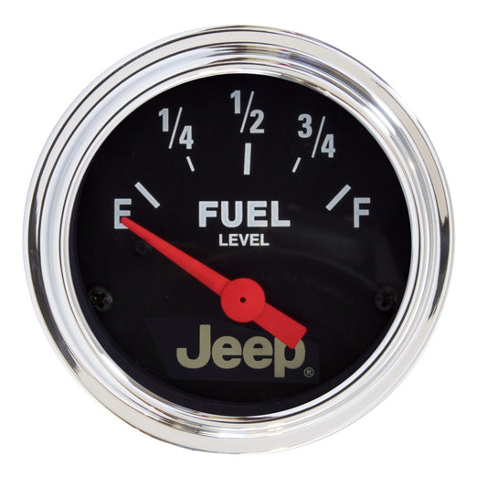 Autometer 2-1/16 FUEL LEVEL, 73-10 O, JEEP