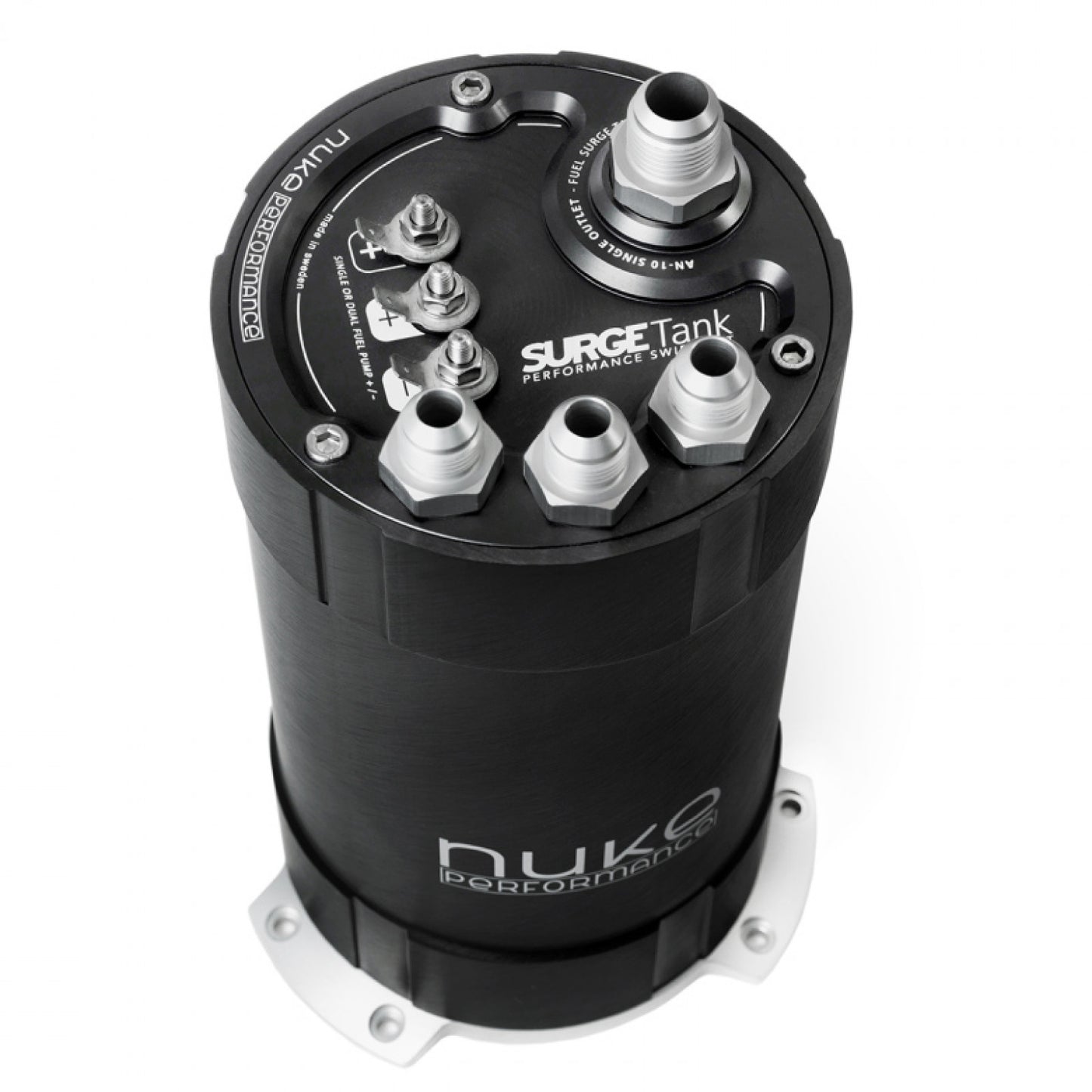 Nuke Performance 2G Fuel Surge Tank 3.0 Liter Single or Dual Deatschwerks DW400