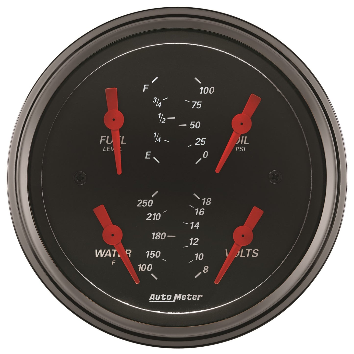 AutoMeter 5 in. IN-DASH TACHOMETER, 0-6,000 RPM, ULTRA-LITE