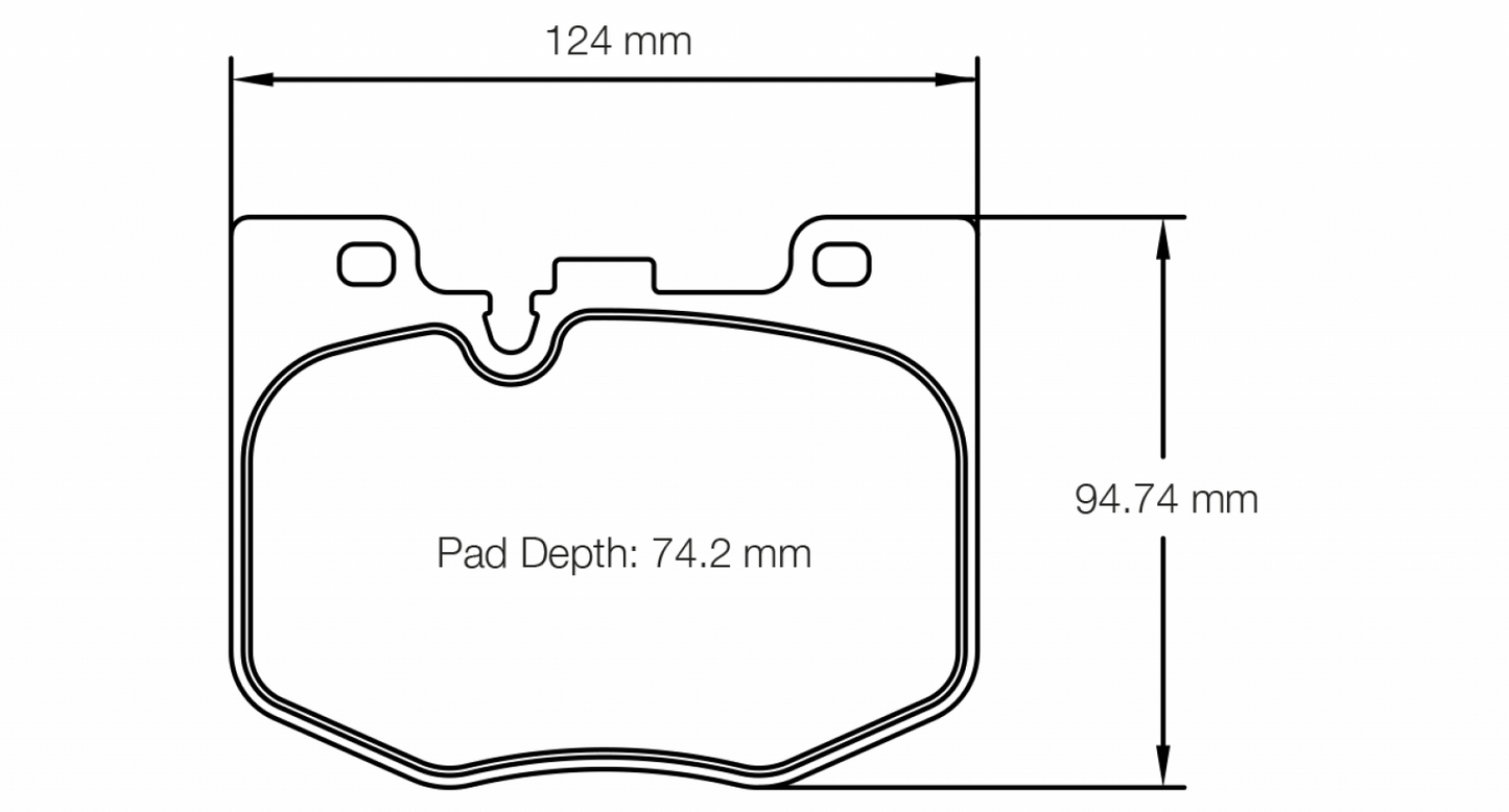 Pagid G2X BMW 3 Series Front Brake Pads