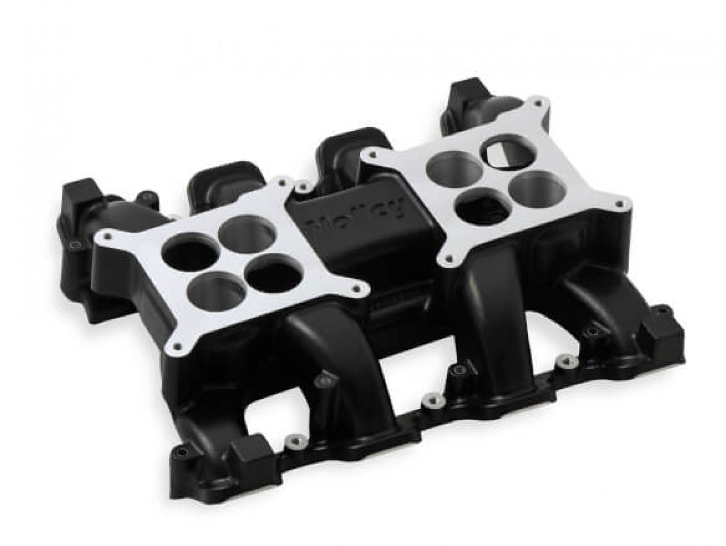 Holley LS Carbureted Manifold 2x4 Dual Plane LS3/L92 - Black