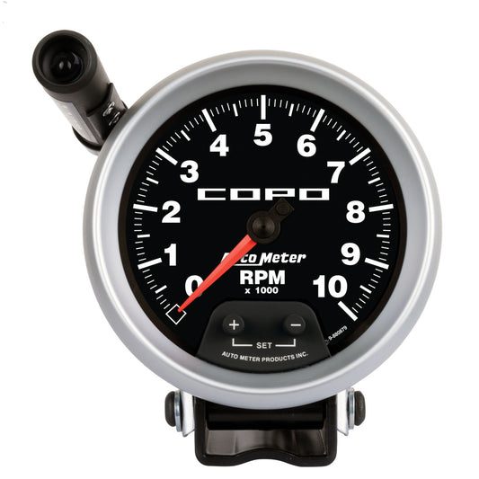 Autometer 3-3/4in PEDESTAL TACHOMETER, 0-10,000 RPM, COPO