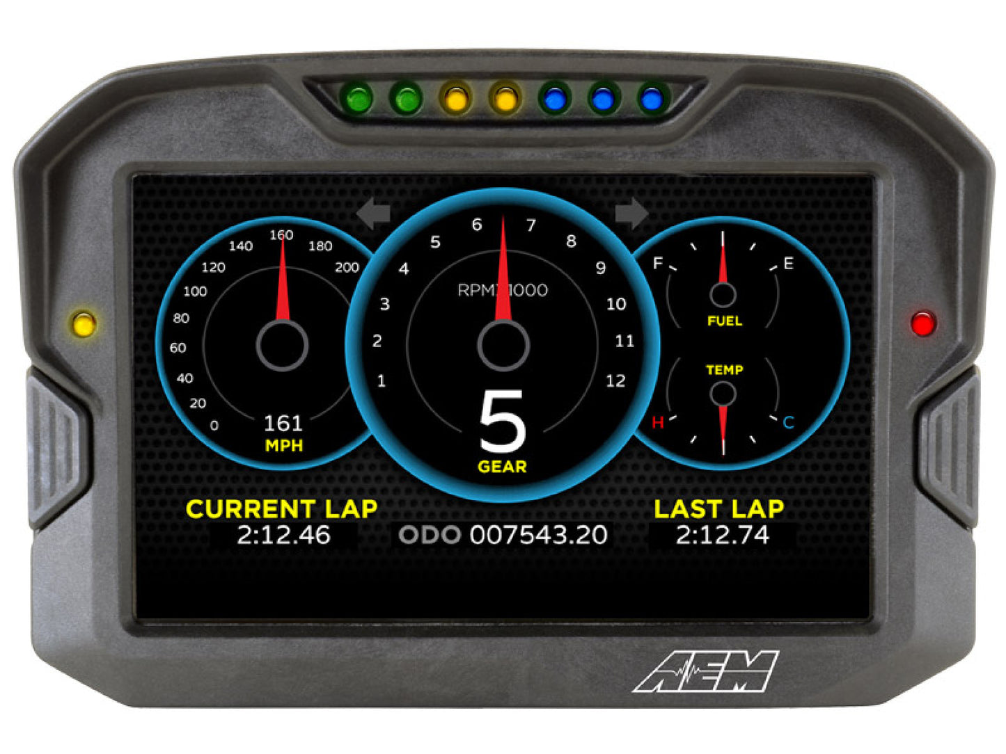 AEM CD-7 Carbon Digital Racing and Logging Dash Display - Logging / Non-GPS