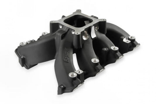 Holley Single Plane EFI  Split-Design Race Intake Manifold- GM LS1/LS2/LS6- Black