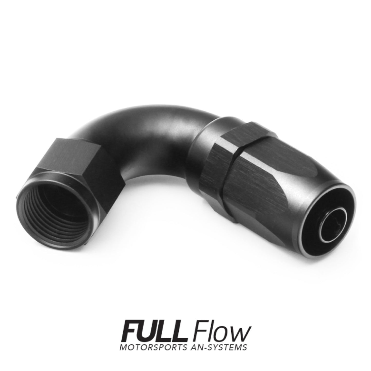 Nuke Performance Full Flow AN Hose End Fitting 120 Degree AN-12