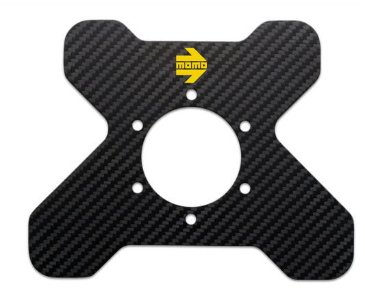 MOMO Carbon Fiber Steering Wheel Switch Plate