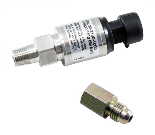 AEM 1000 PSIg Stainless Steel Pressure Sensor Kit