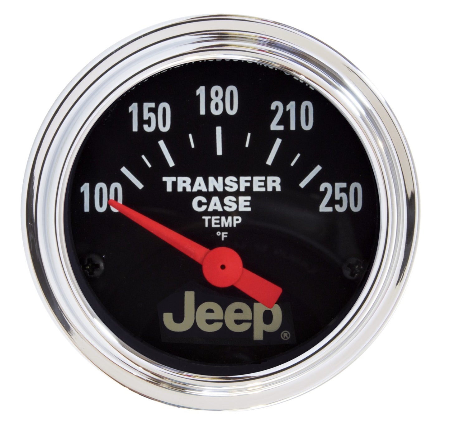 Autometer 2-1/16 in. TRANSFER CASE TEMPERATURE, 100-250 Fahrenheit, JEEP