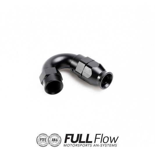 Nuke Performance Full Flow PTFE Hose End Fitting 150 Degree AN-06