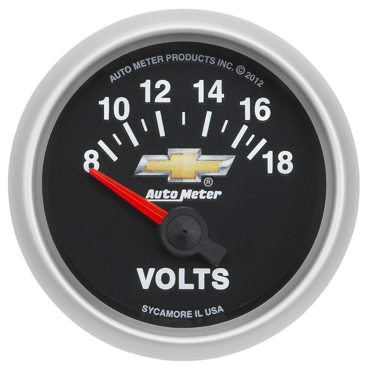 Autometer 2-1/16 in. VOLTMETER, 18V, ELECTRIC, GM COPO CAMARO