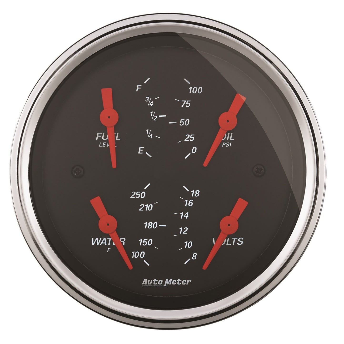 AutoMeter 5 in. IN-DASH TACHOMETER, 0-6,000 RPM, ULTRA-LITE