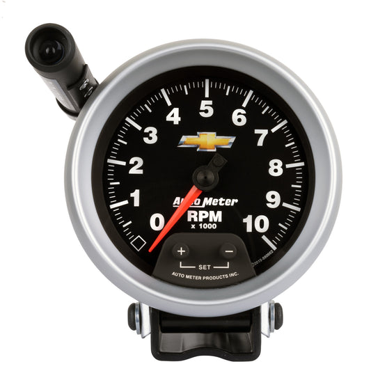 Autometer 3-3/4 in. PEDESTAL TACHOMETER, 0-10,000 RPM, GM COPO CAMARO