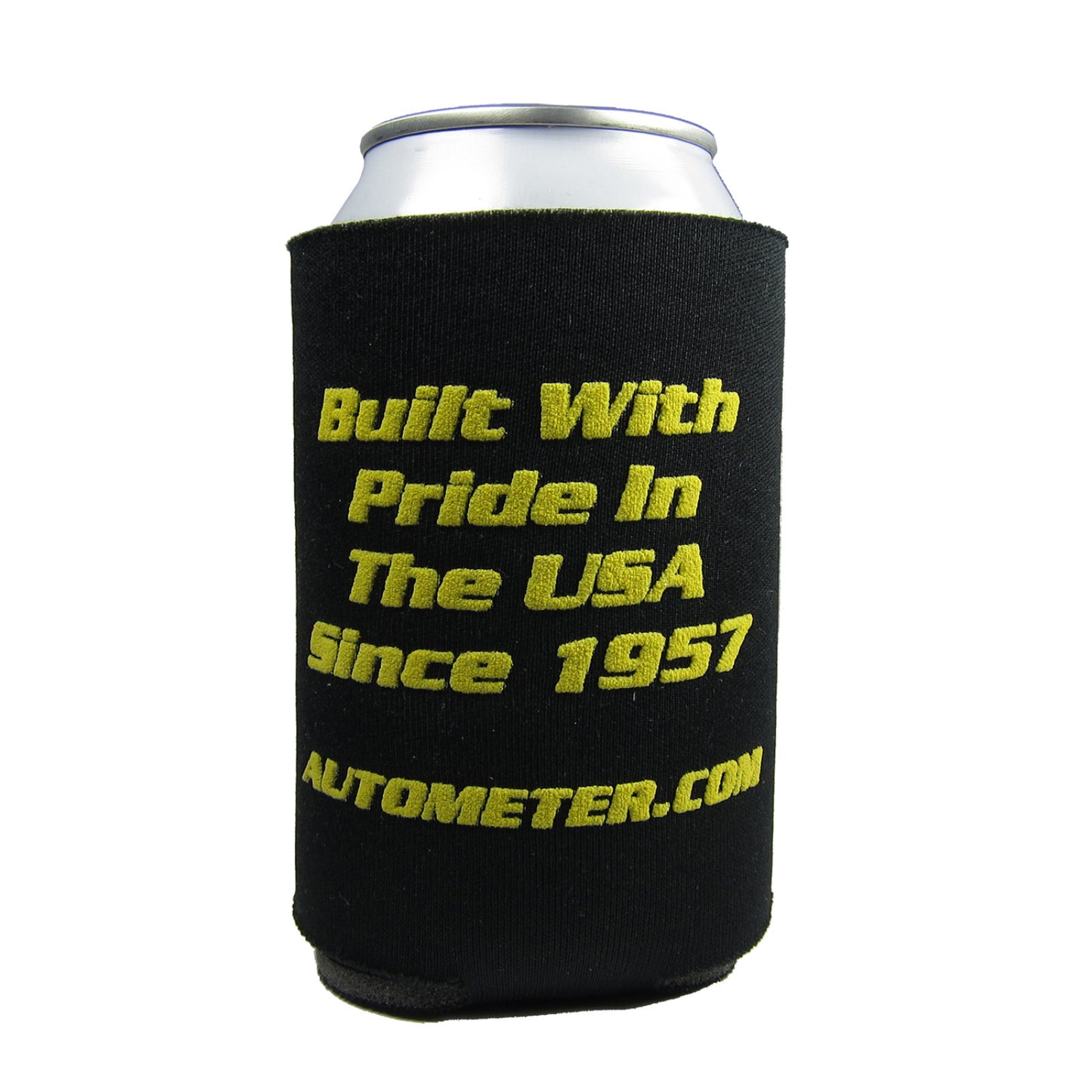 AutoMeter 0456 CAN KOOZIE, BLACK, 'COMPETITION INSTRUMENTS'