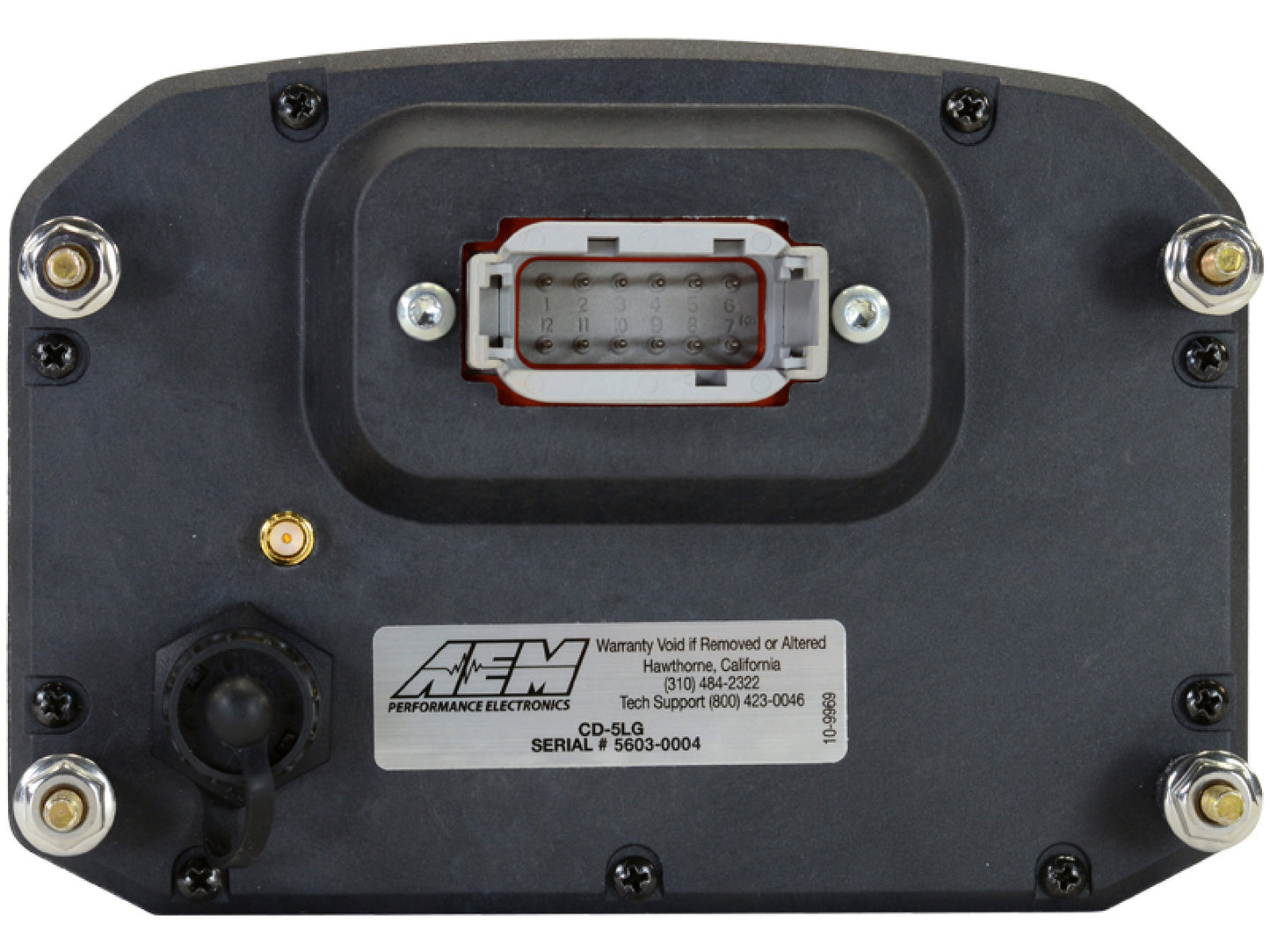 AEM CD-5 Carbon Digital Racing Non-Logging GPS Enabled Dash Display