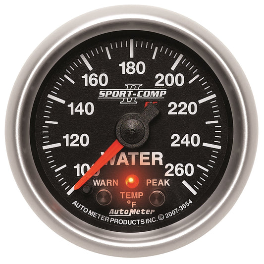 Autometer 2-1/16 in. TRANS TEMP, 100-300`F, AIRDRIVE, SILVER