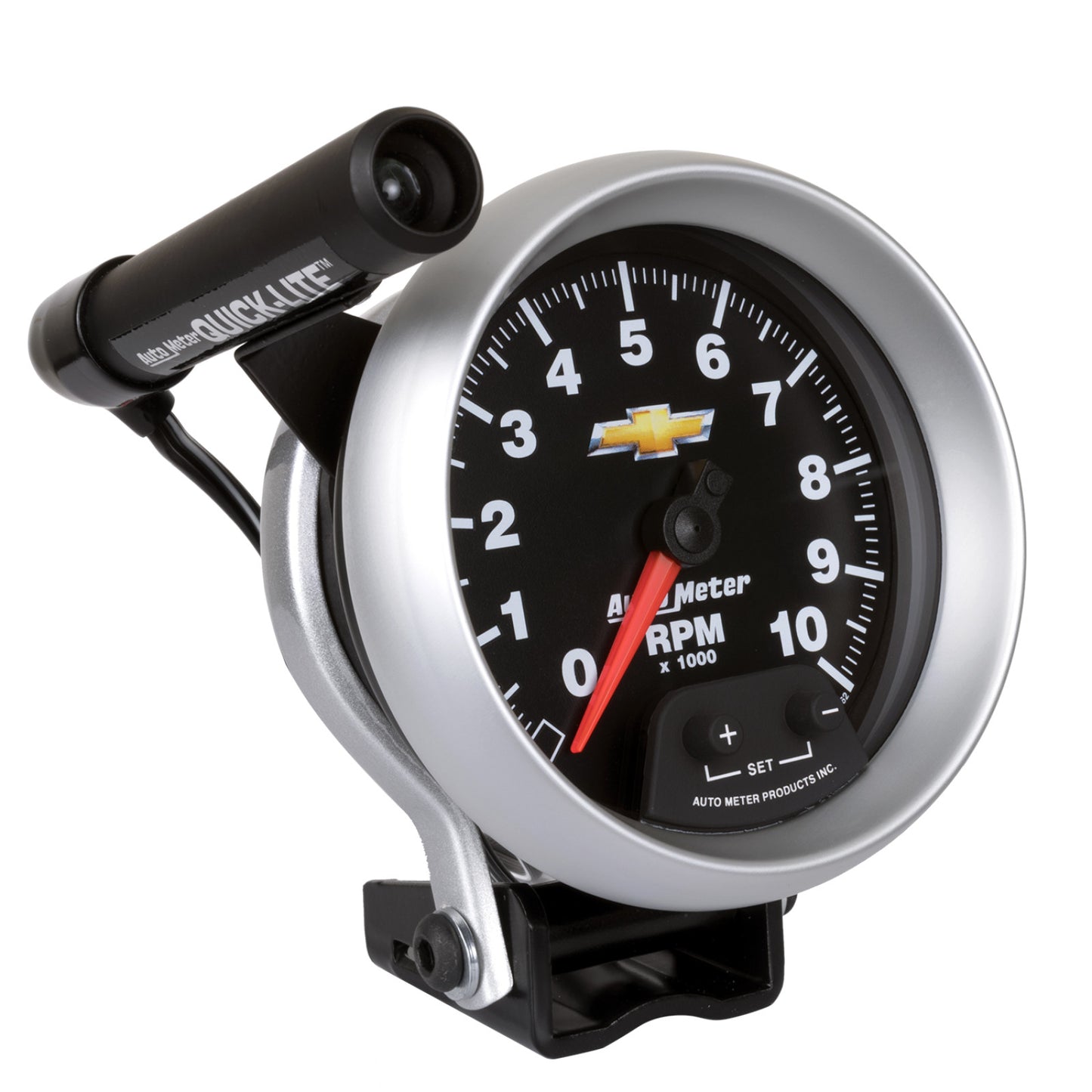 Autometer 3-3/4 in. PEDESTAL TACHOMETER, 0-10,000 RPM, GM COPO CAMARO