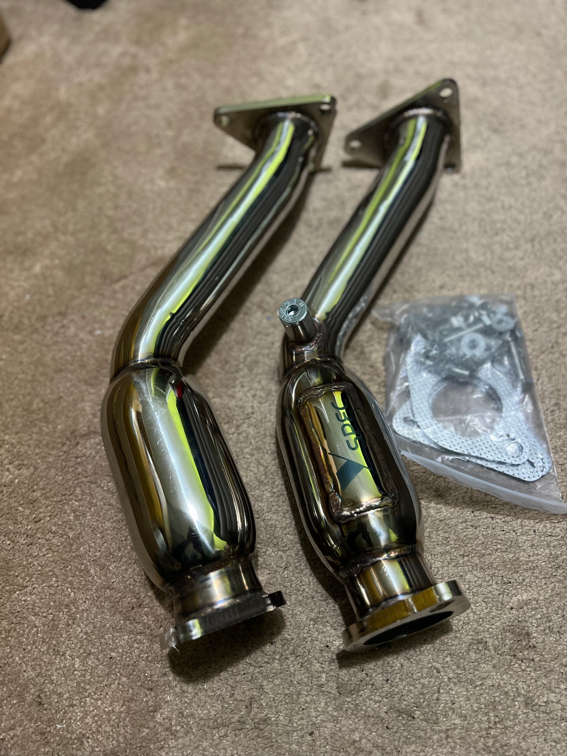 G37/370Z Y Spec Resonated Test pipes VQ37VHR β Yoddha Performance