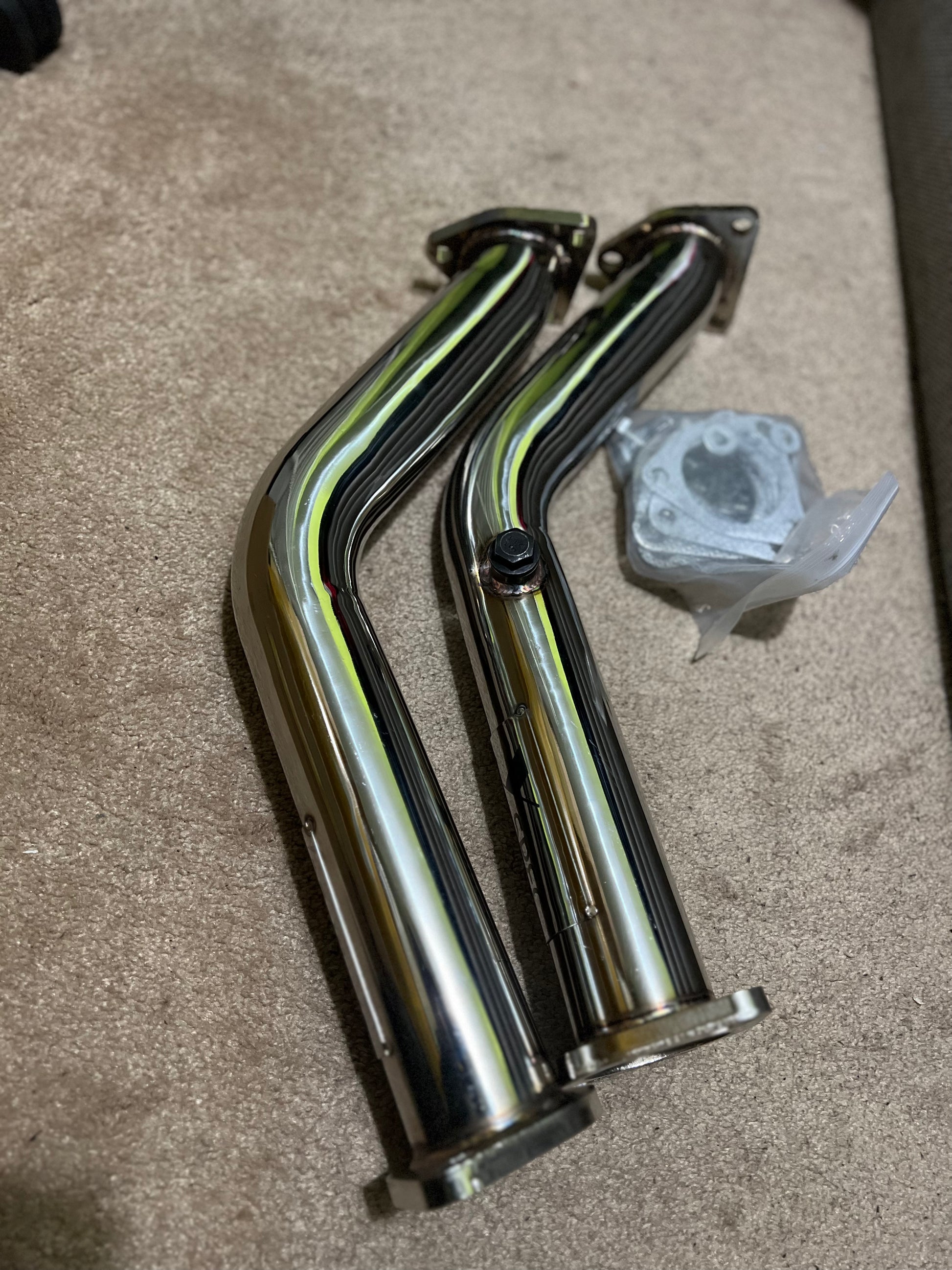 G35/350Z Y Spec Non-Resonated Test Pipes β Yoddha Performance