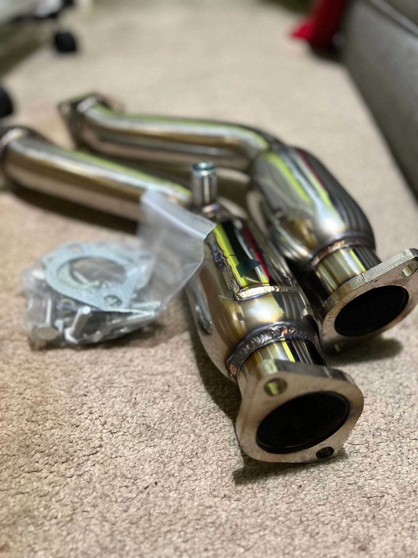 G35/350Z Y SPEC Resonated Test Pipes