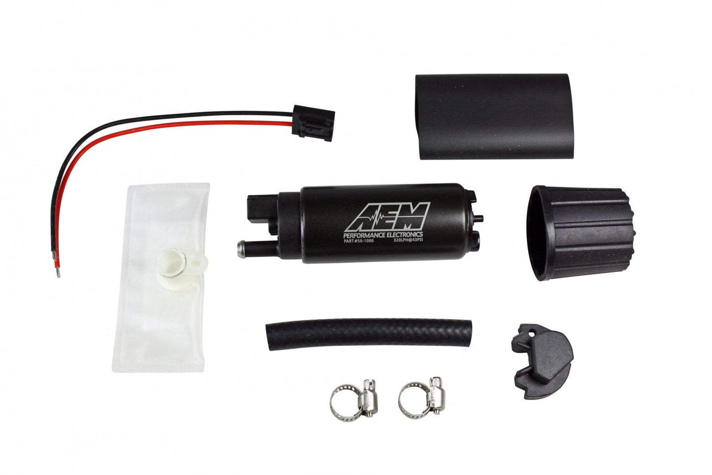 AEM 340lph High Flow In-Tank Fuel Pump (Offset Inlet)