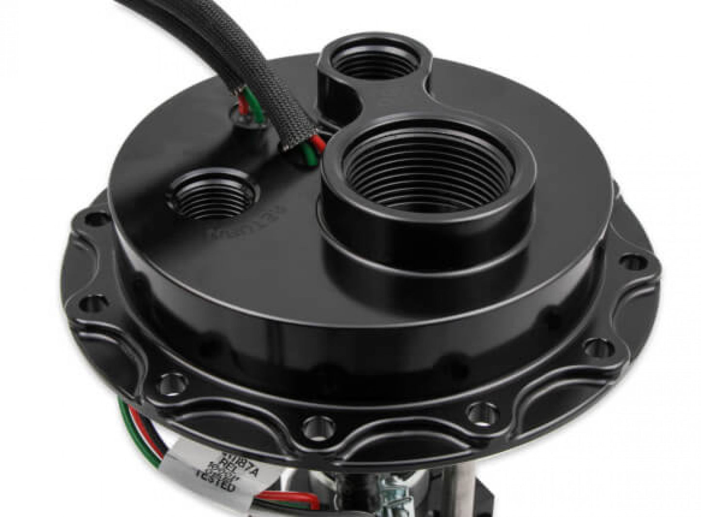 Holley Fuel Cell EFI Pump Module Assembly 12 Bolt Flange with VR Series Brushless Fuel Pumps