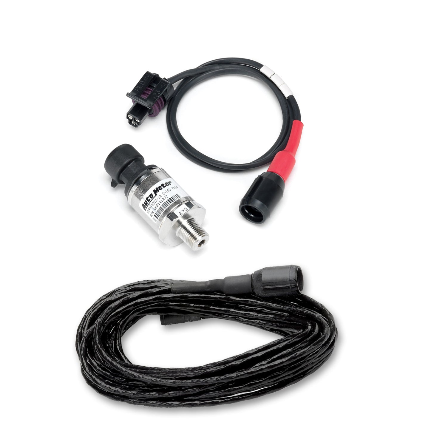 AutoMeter 9134 SENSOR KIT, PRESSURE, 15PSI, 8FT. HARNESS, FOR ULTIMATE DL