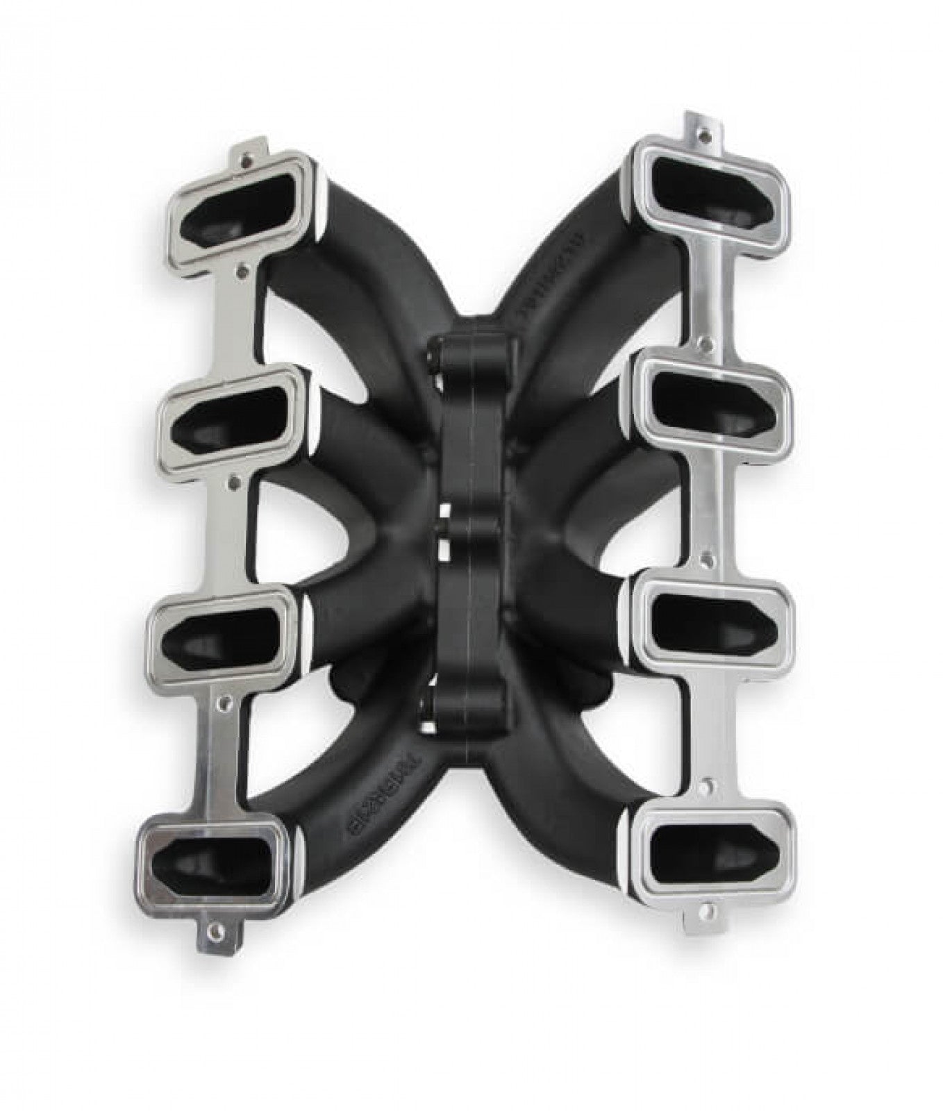 Holley Single Plane Split-Design Race Intake Manifold- GM LS1/LS2/LS6- Black