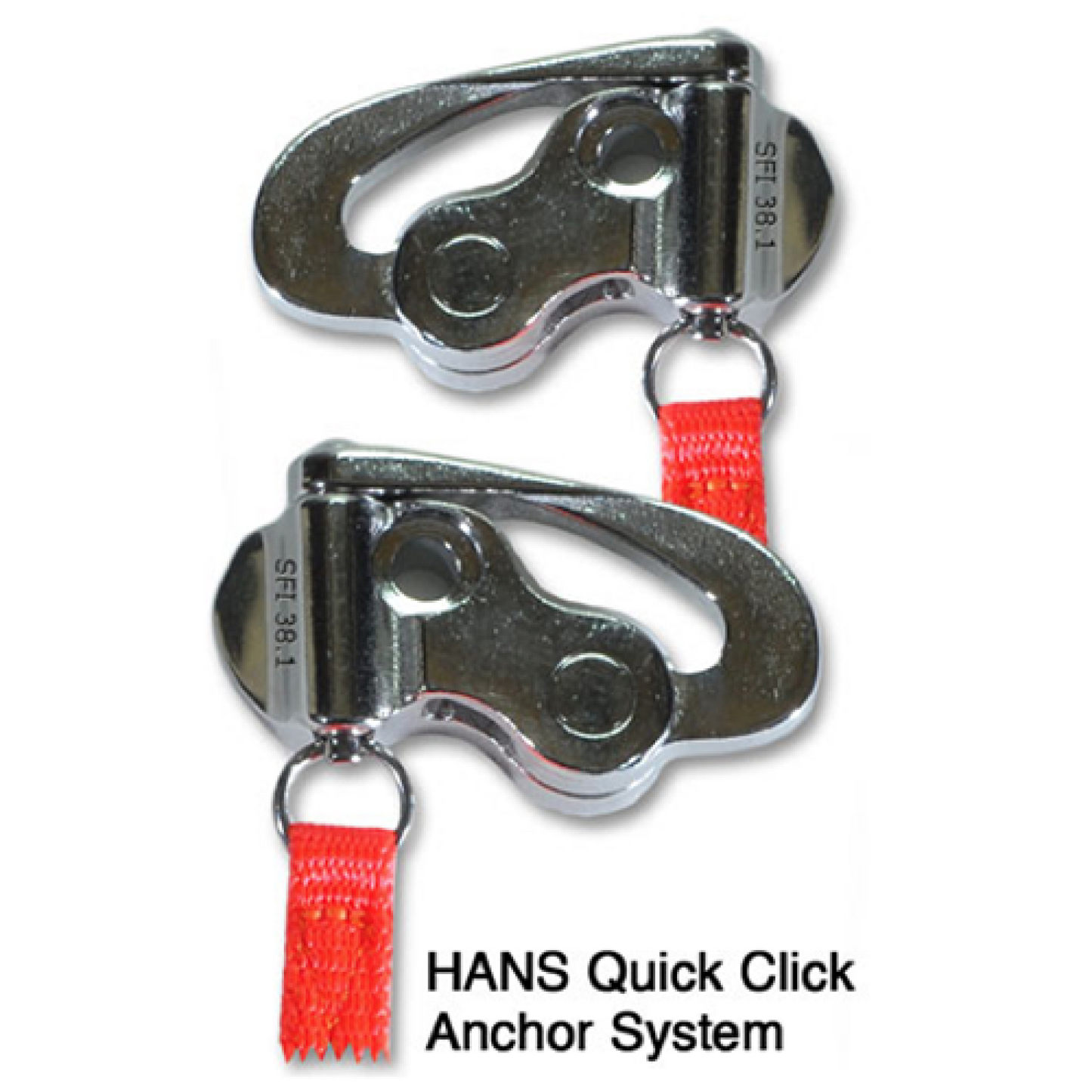 HANS Quick Click Anchor Attachment for SA Helmets