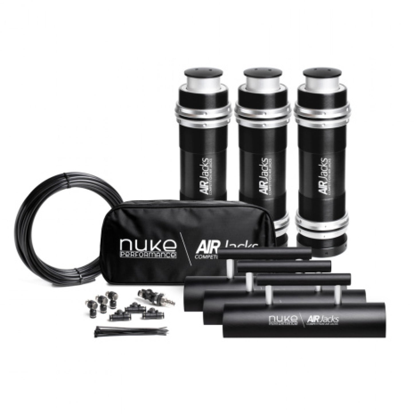 Nuke Performance Air Jack 90 Competition Complete Set 3 pc, 8 BAR / 120 PSI