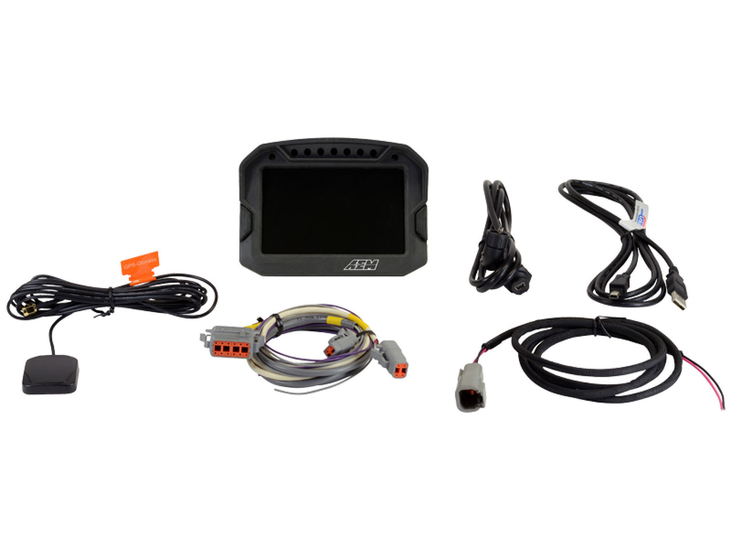 AEM CD-5 Carbon Digital Racing Logging and GPS Enabled Dash Display