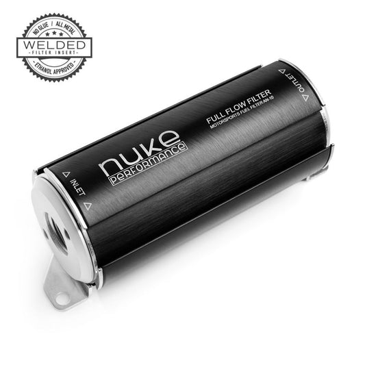 Nuke Performance Fuel Filter 10 micron AN-10 – Welded stainless steel element