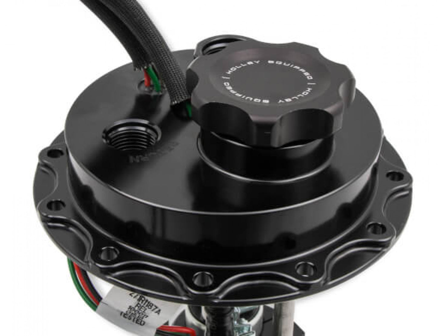 Holley Fuel Cell EFI Pump Module Assembly 12 Bolt Flange with VR Series Brushless Fuel Pumps