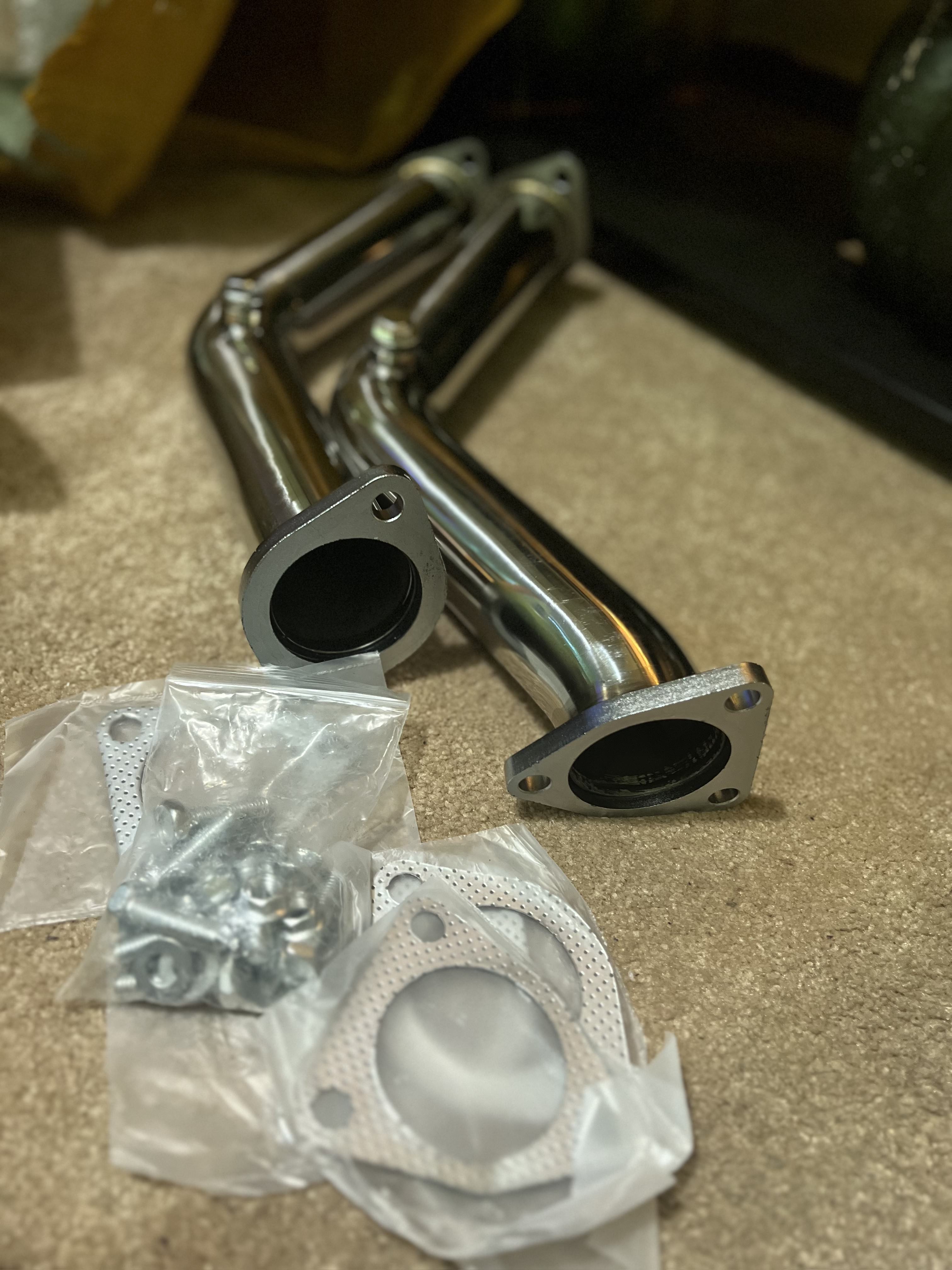 G35/350Z Y Spec Non-Resonated Test Pipes β Yoddha Performance