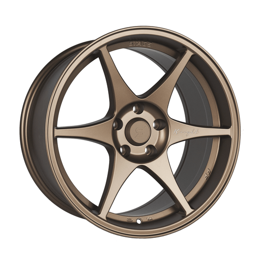 Stage Wheels Knight 18x9.5 +12mm 5x114.3 CB: 73.1 Color: Matte Bronze