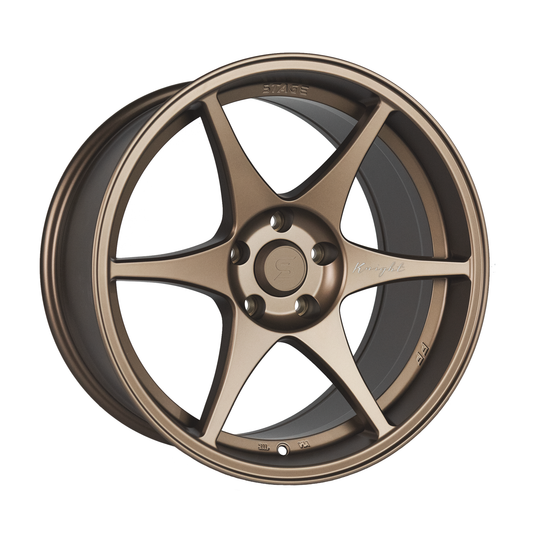 Stage Wheels Knight 18x9.5 +35mm 5x100 CB: 73.1 Color: Matte Bronze