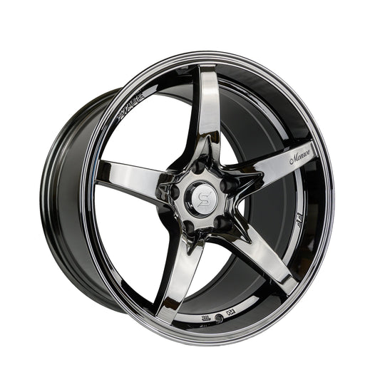 Stage Wheels Monroe 18x9 +0mm 5x114.3 CB: 73.1 Color: Black Chrome