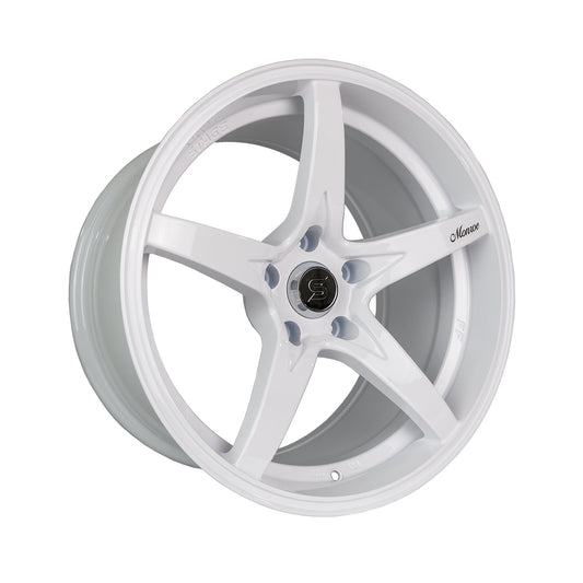 Stage Wheels Monroe 18x9 +12mm 5x114.3 CB: 73.1 Color: White