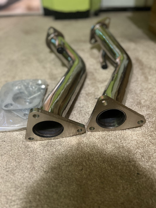 G37/370Z Y Spec Non-Resonated Test pipes VQ37VHR/VQ35HR