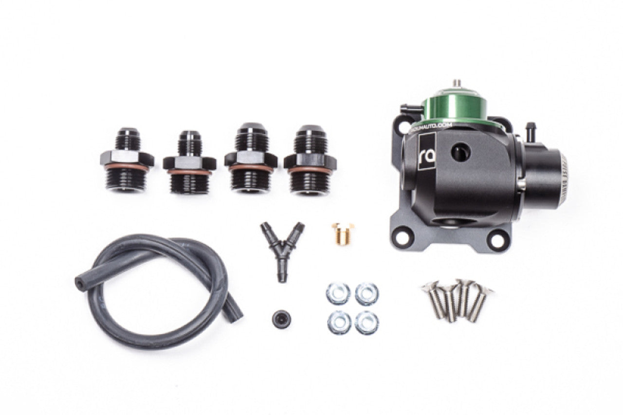 Radium Engineering 20-0528-01 - Universal Fuel Regulator/Pulse Damper Kit 10AN ORB (7/8in-14) Inlet and Outlet